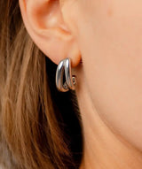 Double Wavys | Ohrringe Silber - hiBALI