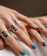 Cross Ring | Silber - hiBALI