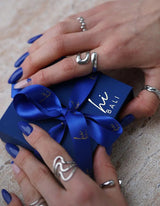 Curved Ring I Silber - hiBALI