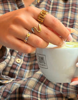 Thea Ring in Gold, Ansicht 4